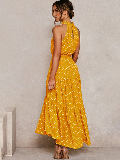 Sommerkleid mit Polka-Dot-Print - Shine into summer